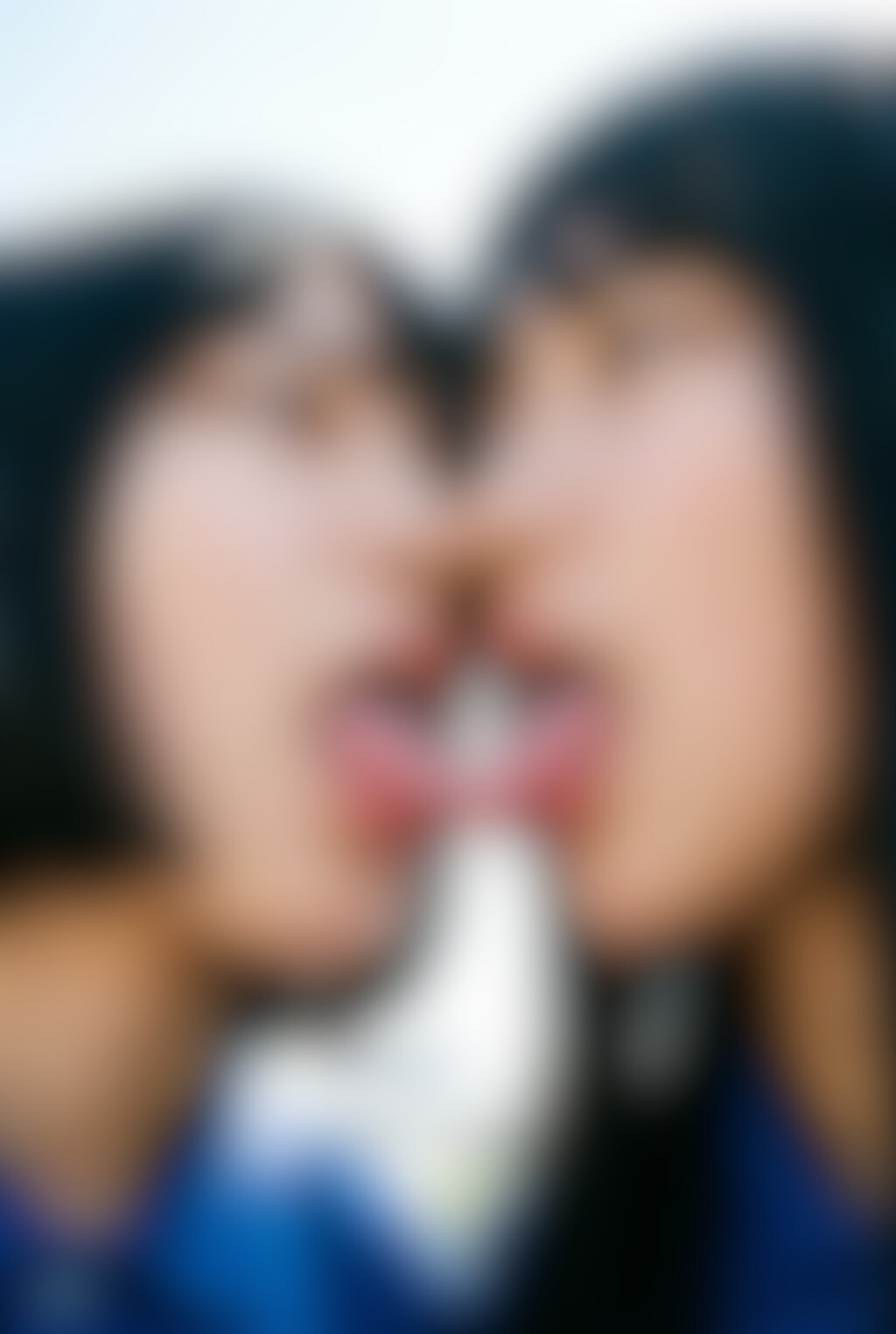 【28枚】よだれ、濃厚な百合キス