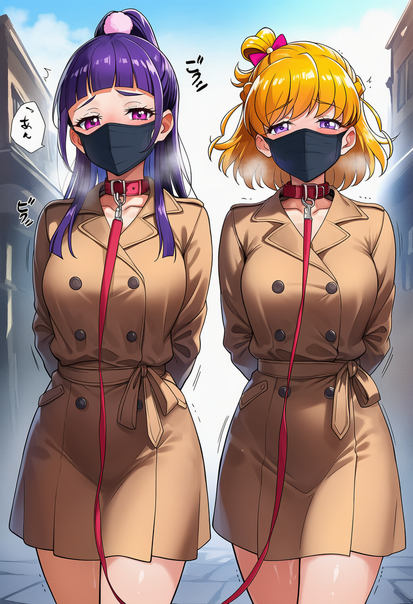 【リクエスト】ゲスな男たちに雌穴として躾けられる○日奈みらい、○六夜リコ