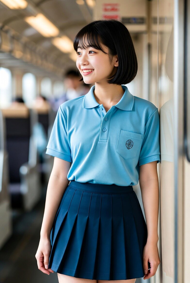 全体公開【制服コレクション電車編7】11枚