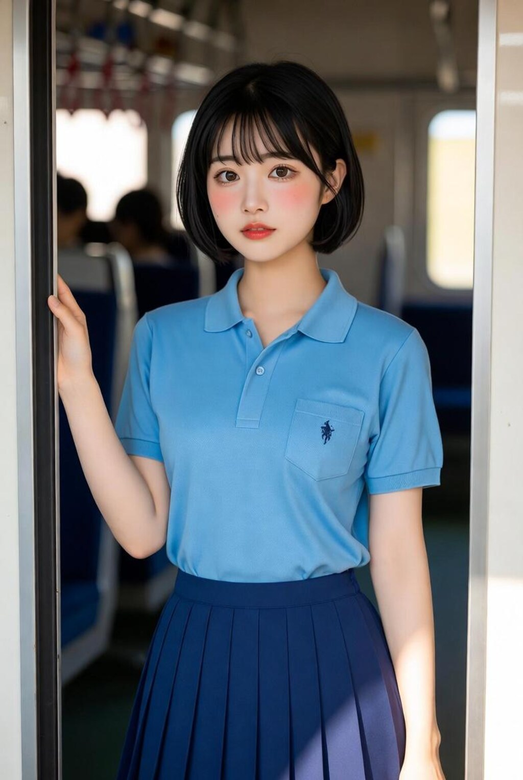 全体公開【制服コレクション電車編7】11枚