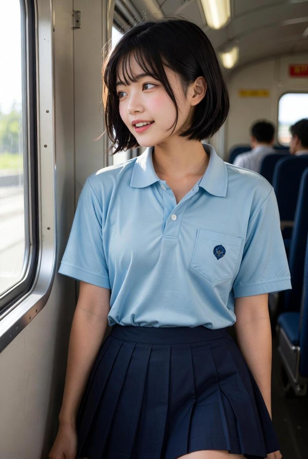 全体公開【制服コレクション電車編7】11枚