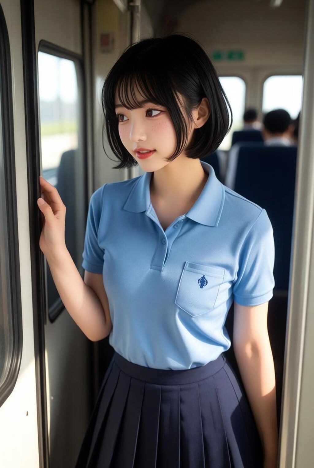 全体公開【制服コレクション電車編7】11枚