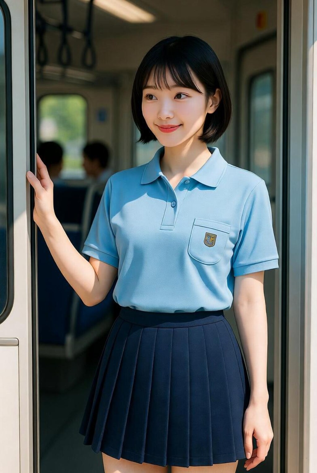 全体公開【制服コレクション電車編7】11枚