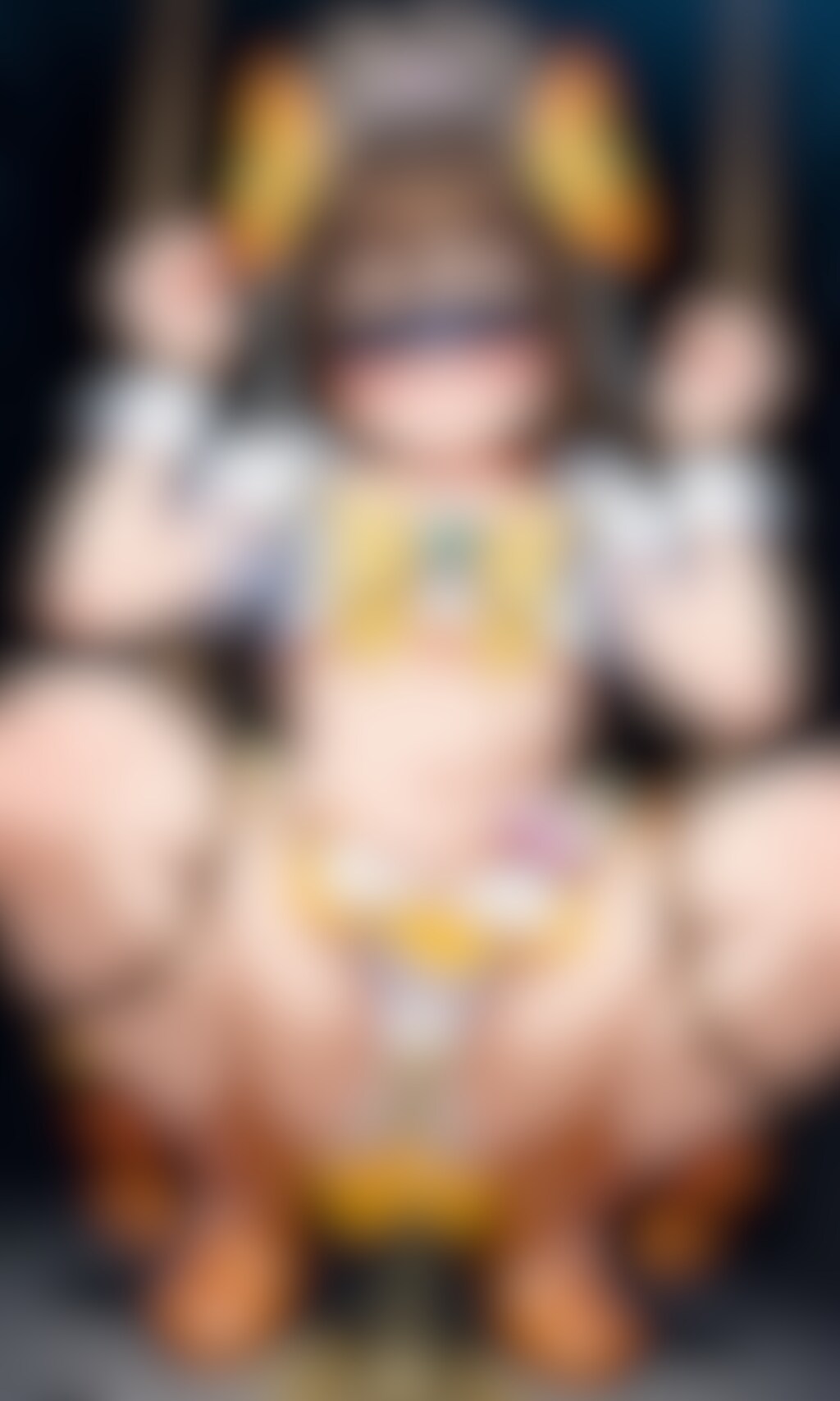 おしっこお漏らしチャレンジ【結〇美柑】(変身ヒロイン・目隠し・緊縛)
