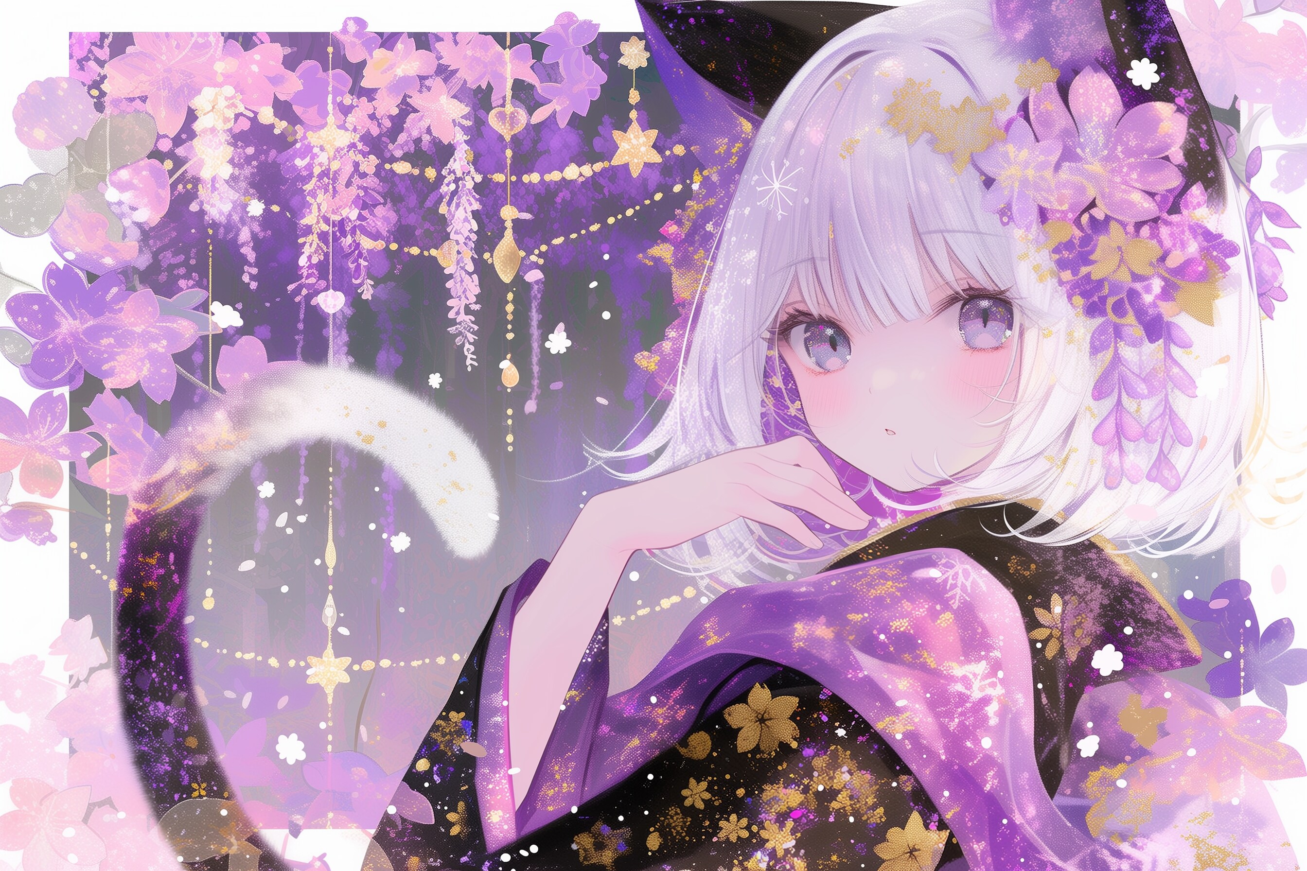 和の煌めきと猫ガール