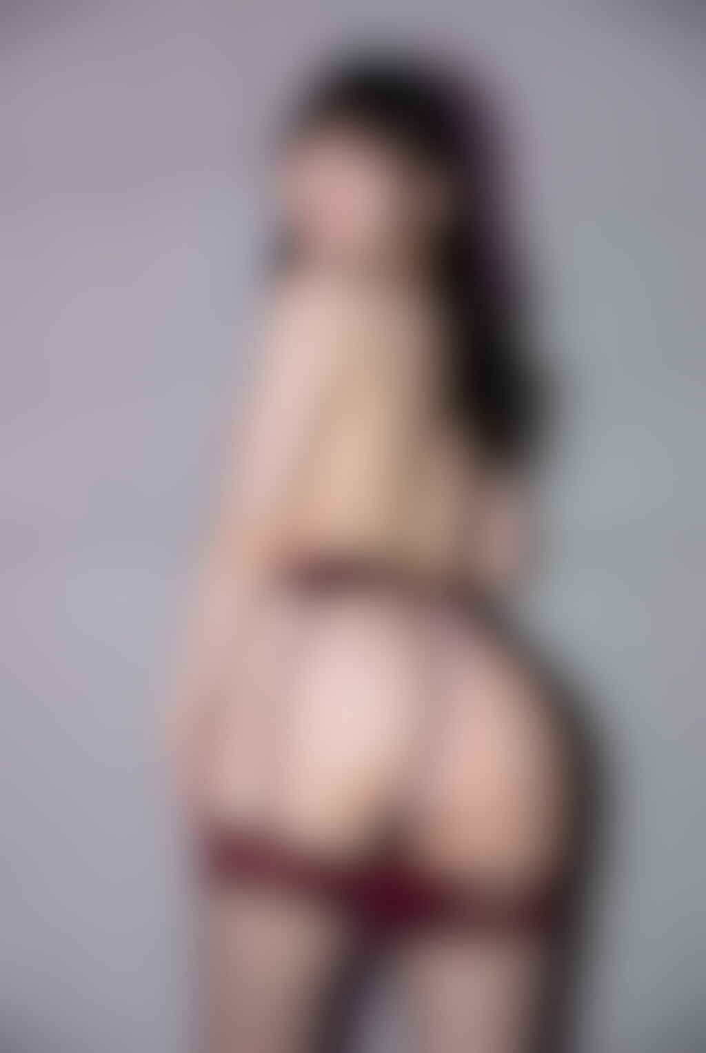 [5枚]ガーター姿でお尻丸見え🍑