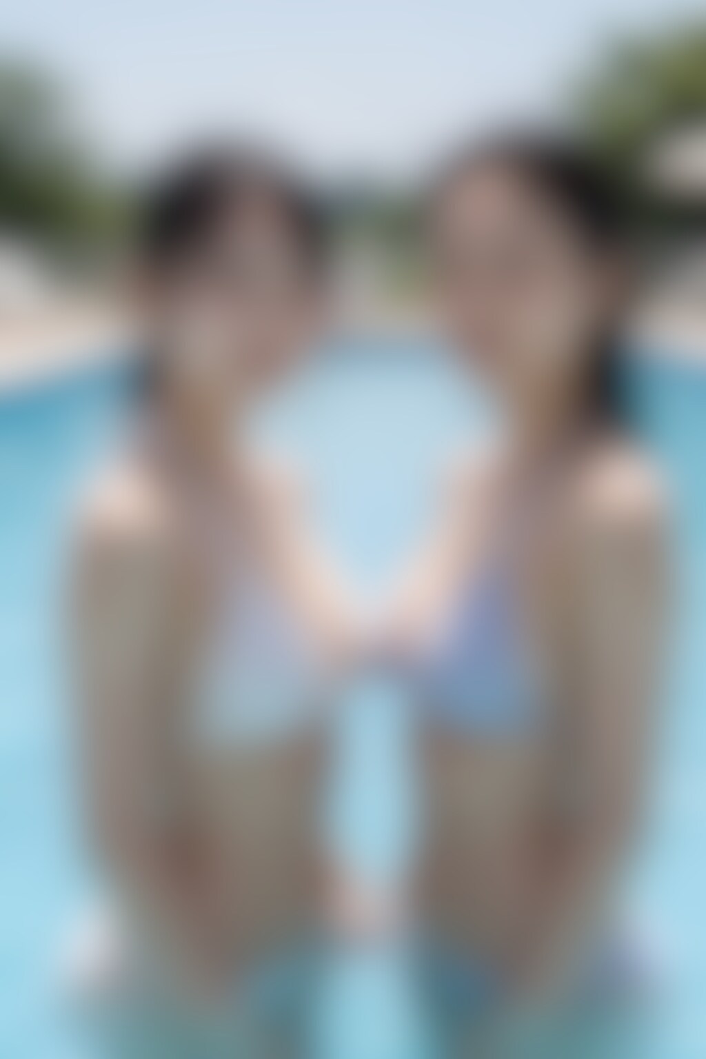 プールで撮影４