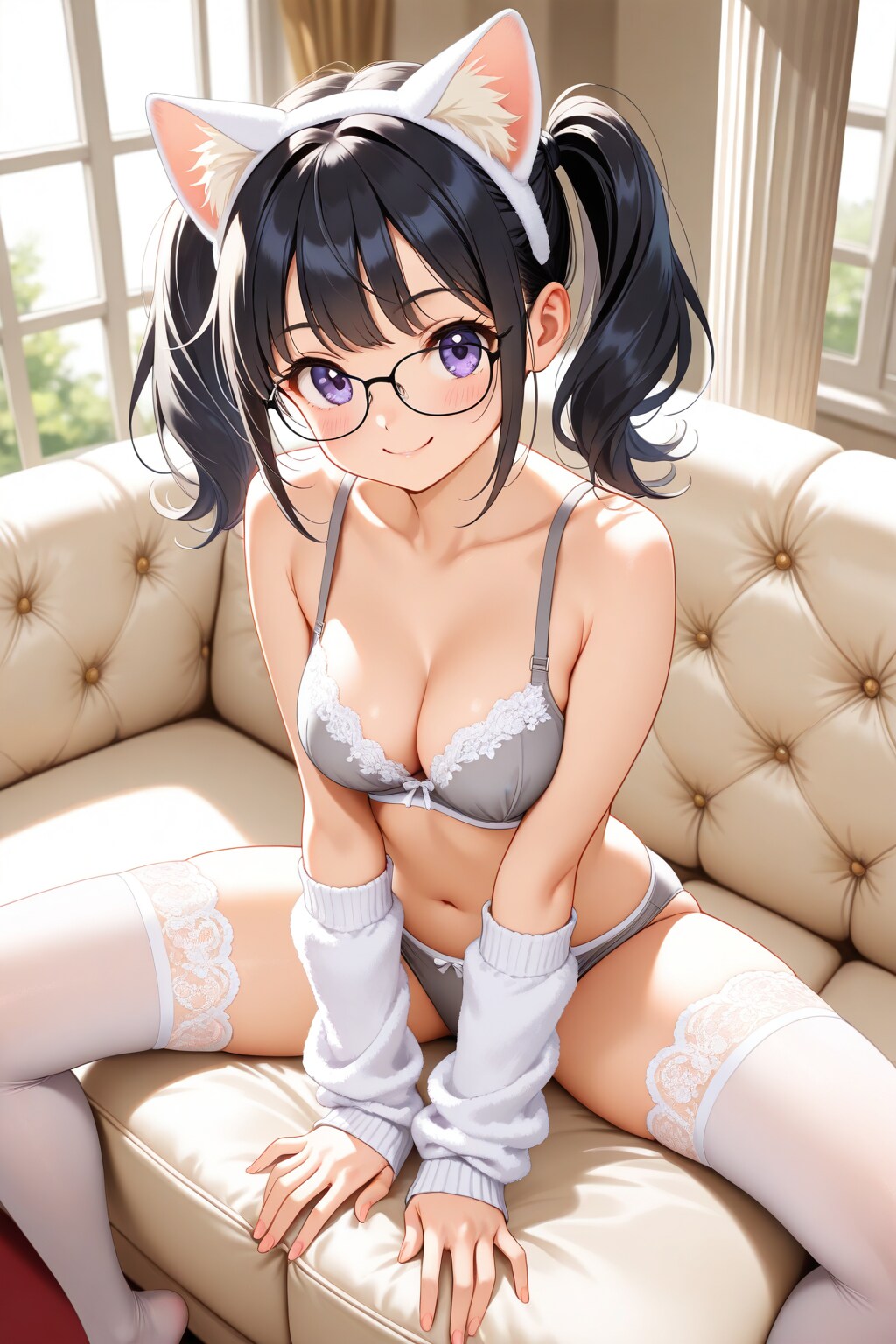 20260127【5枚】ネコミミとファーのコスチュームの女性