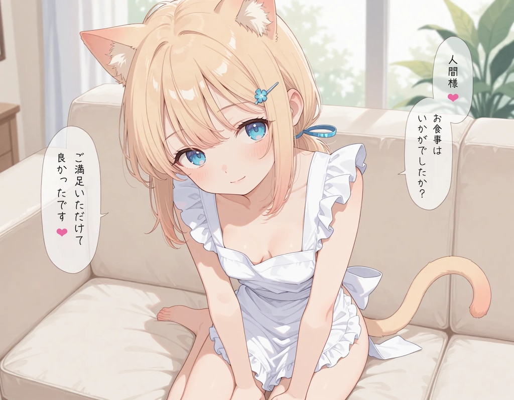 【漫画】迷子の子猫少女chan