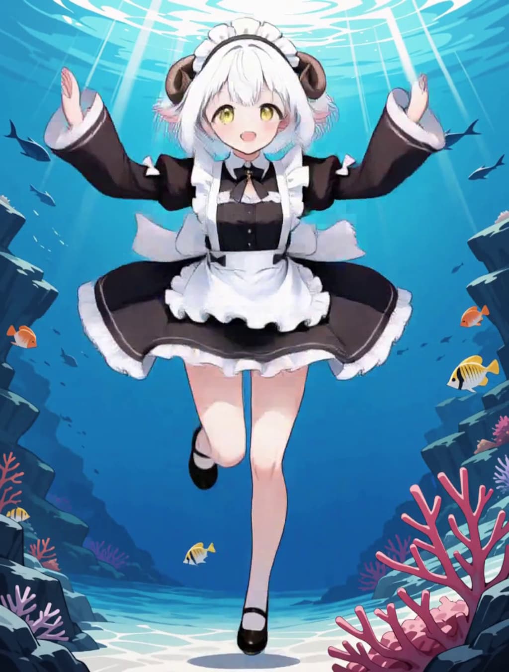 変身！マァ、メイド メイちゃん【パラパライラスト３８】