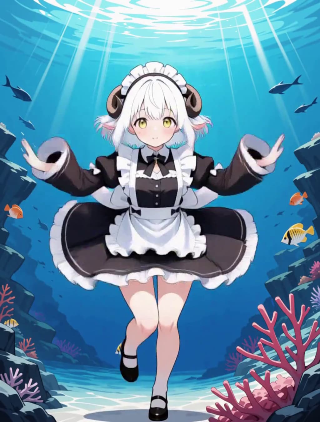 変身！マァ、メイド メイちゃん【パラパライラスト３８】