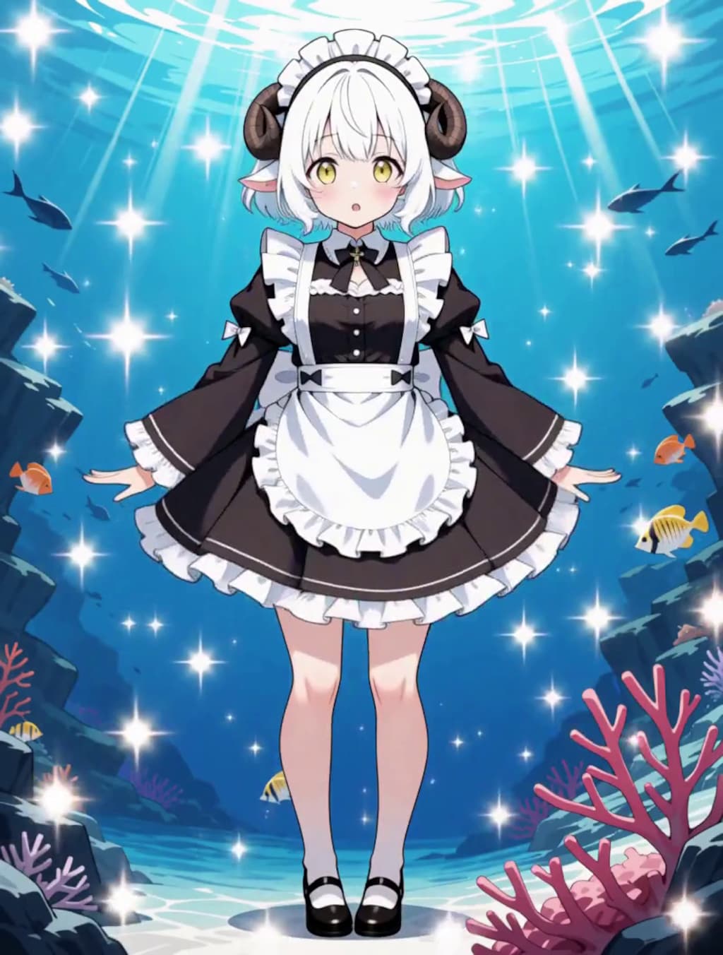 変身！マァ、メイド メイちゃん【パラパライラスト３８】