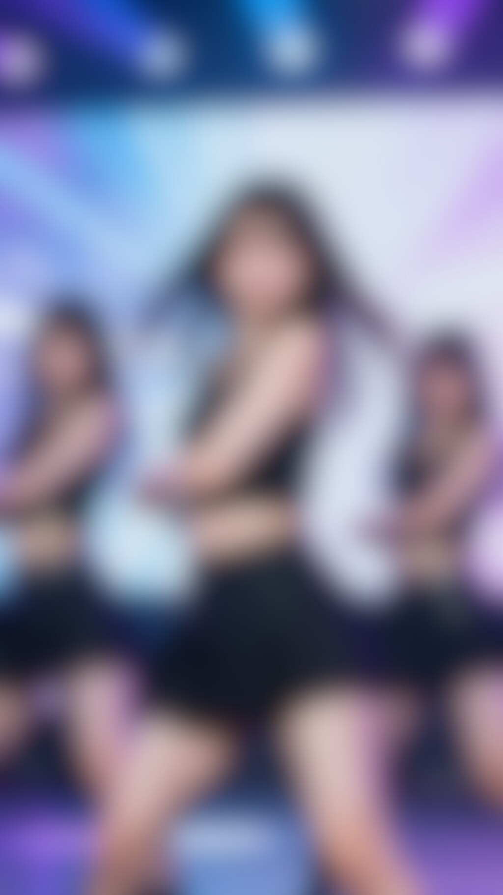 アイドルのステージ披露