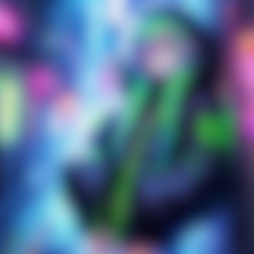 ネオンカラーの路地裏