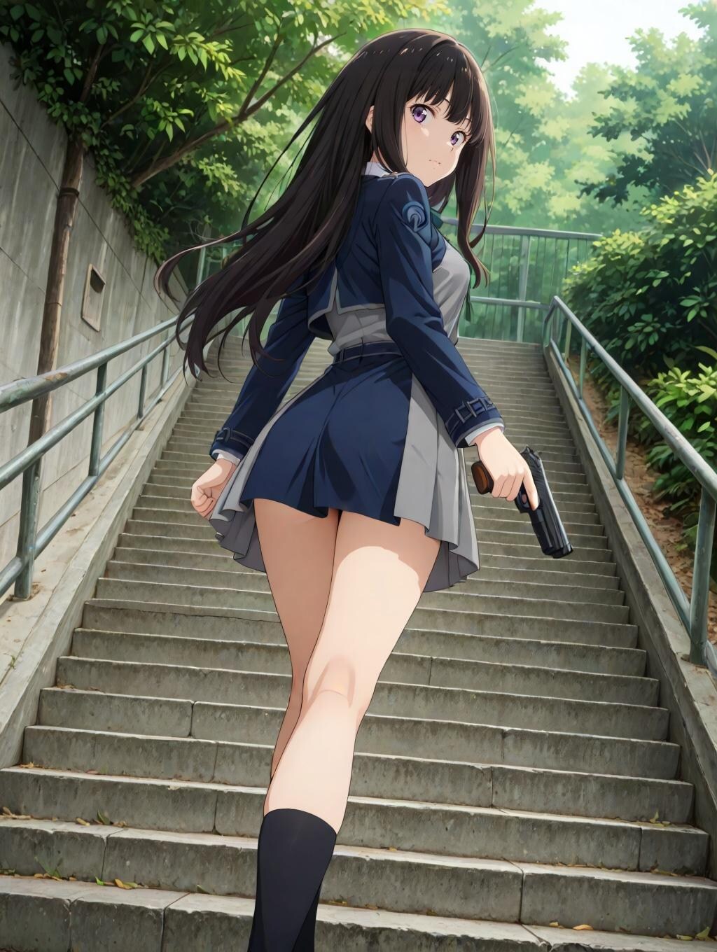 階段のたきな　-リコリス・リコイ●