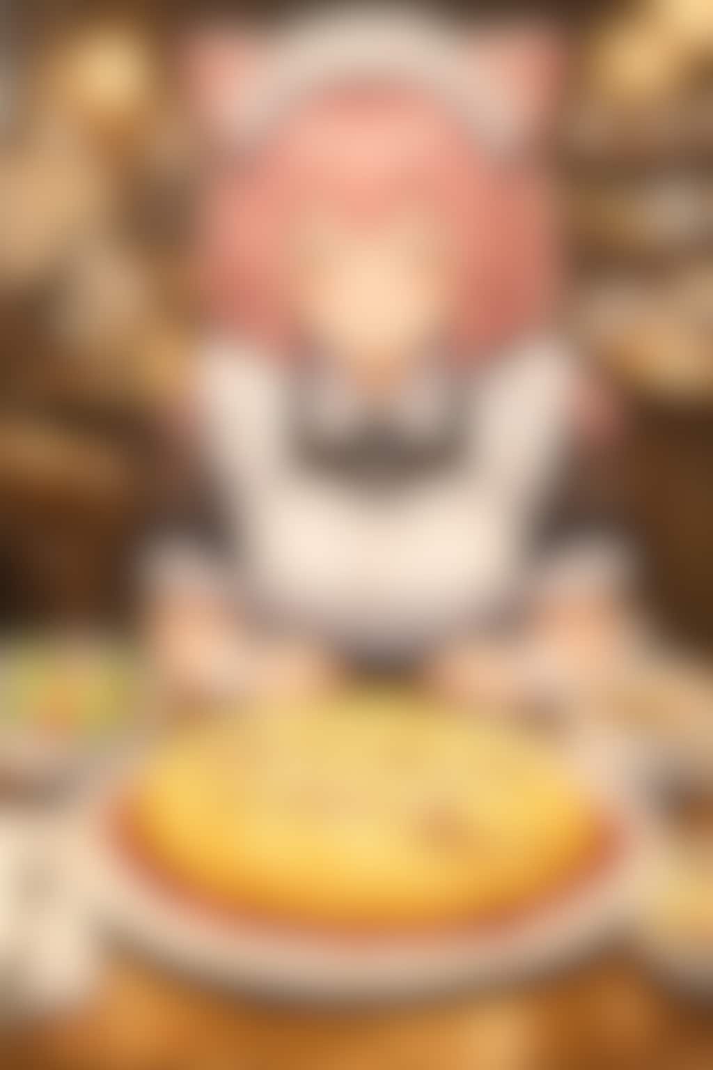 オムライスのメイドさん　曜日別ステッカーフルサイズ