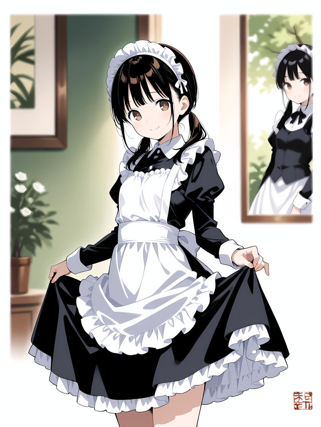 あけましておめでとうございます 別イラスト１／２