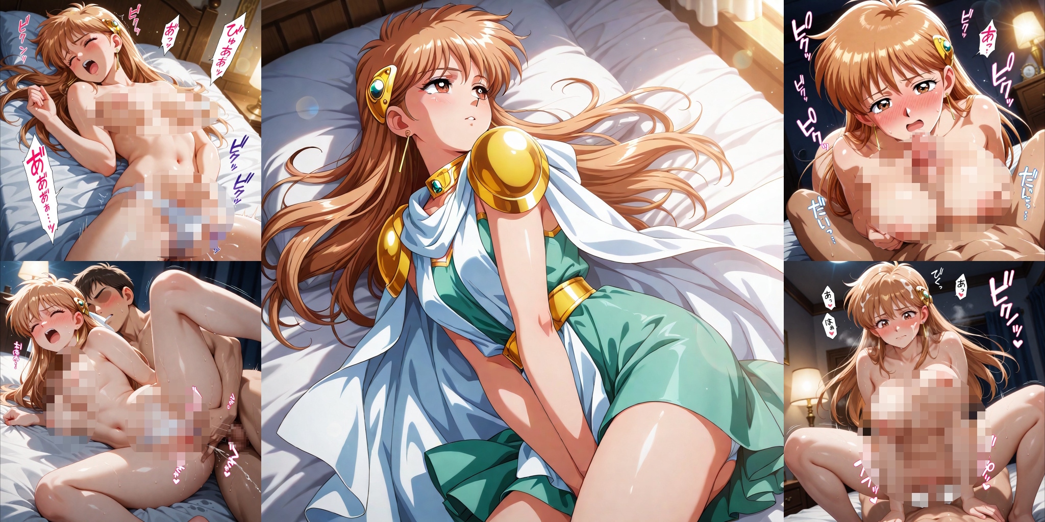【レオナ姫】一人でしてるの見られてて…【リクエスト】