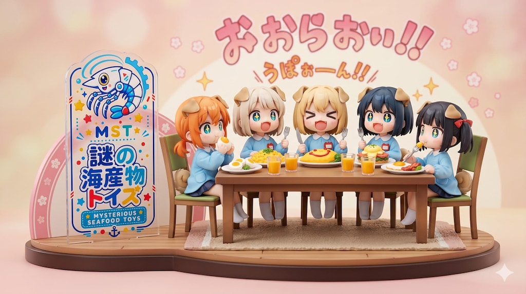 謎の海産物フィギュアコレクション７２