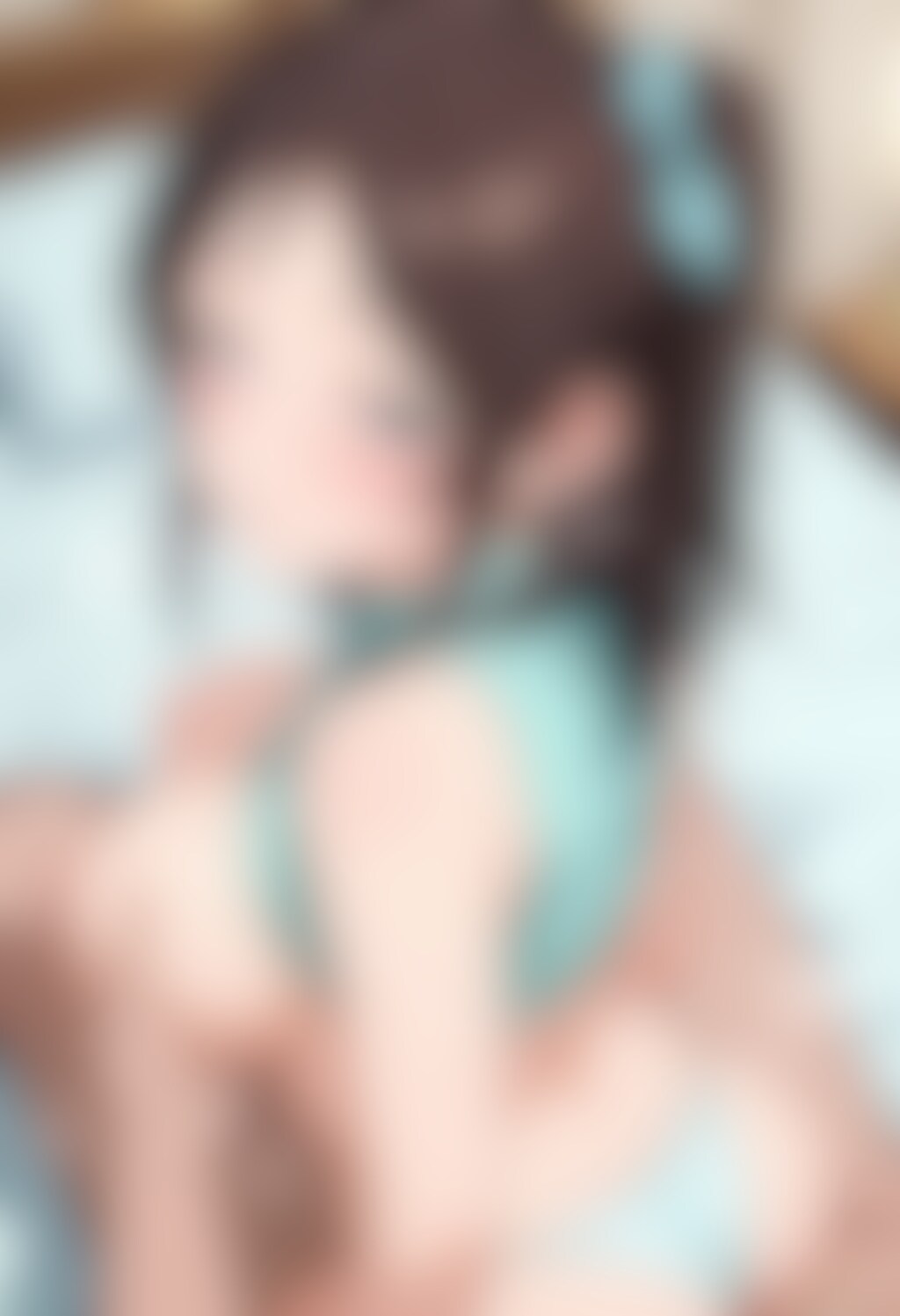 後ろから揉まれて気持ちよくなる綾瀬穂乃香