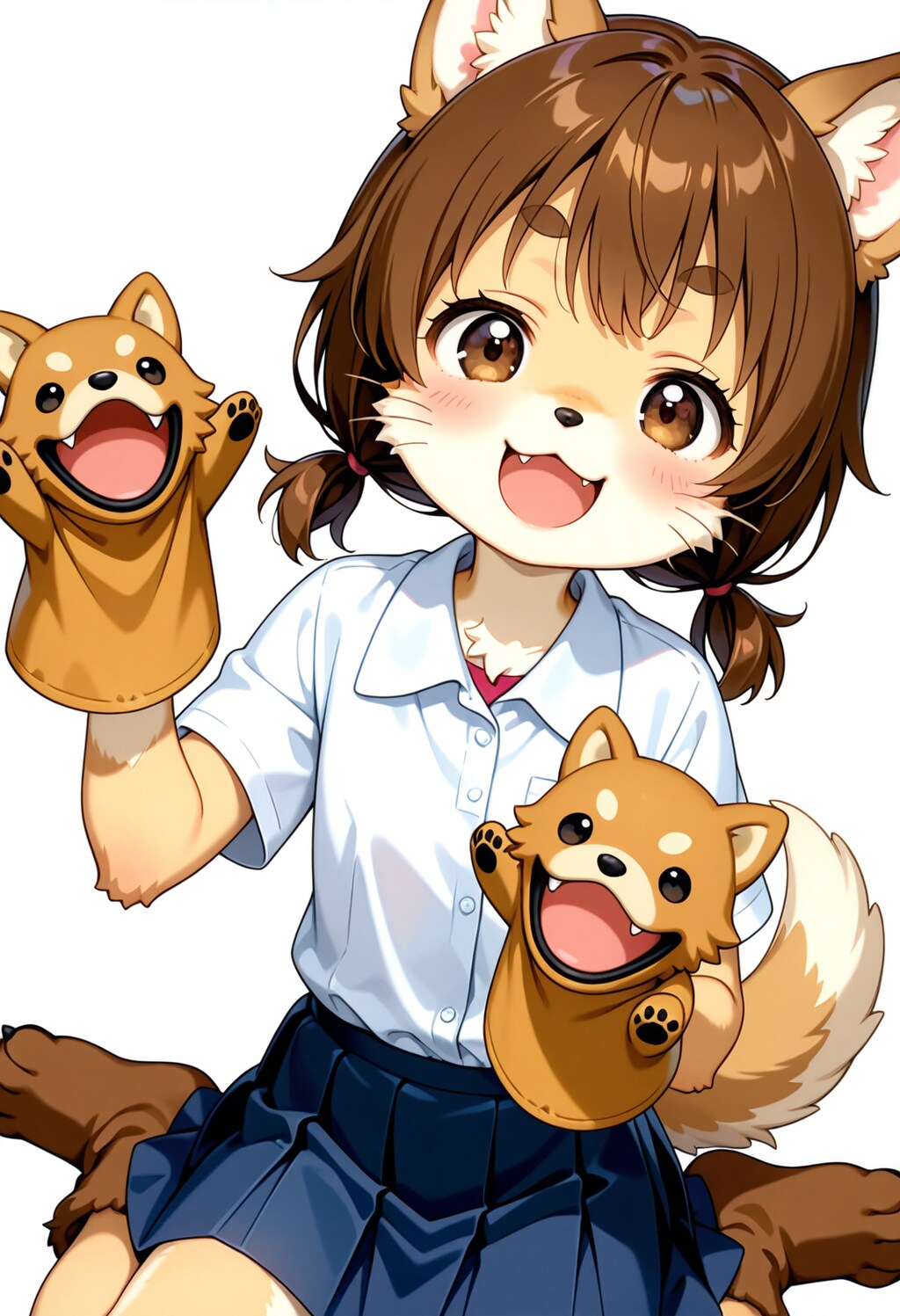 ケモ転校生ちゃん！！