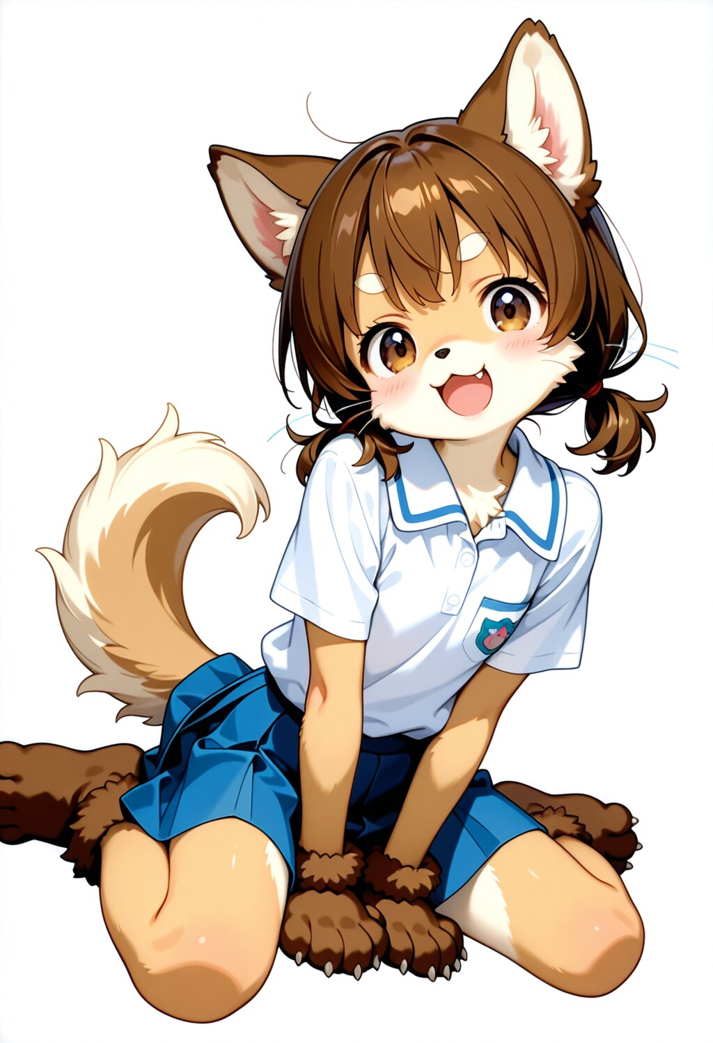 ケモ転校生ちゃん！！