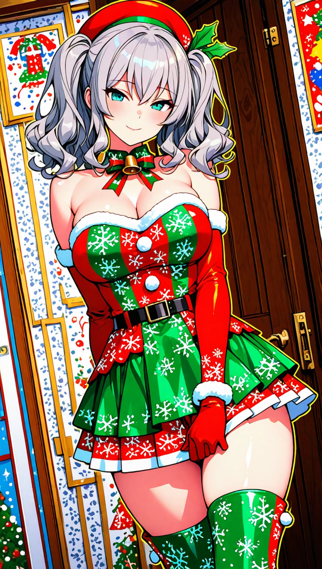 版権キャラクリスマスイラスト2025