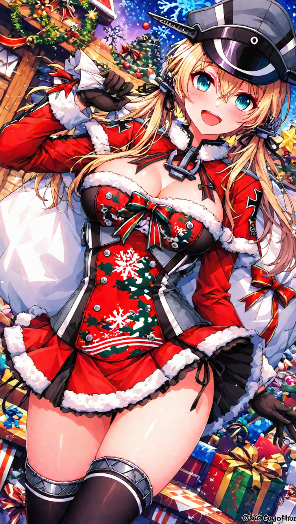 版権キャラクリスマスイラスト2025