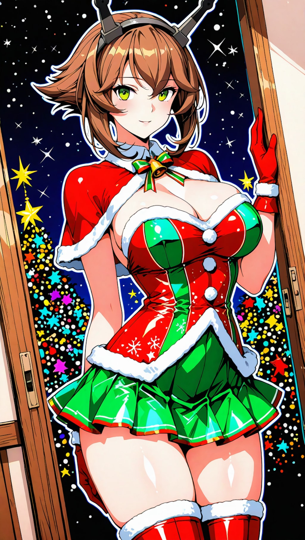 版権キャラクリスマスイラスト2025