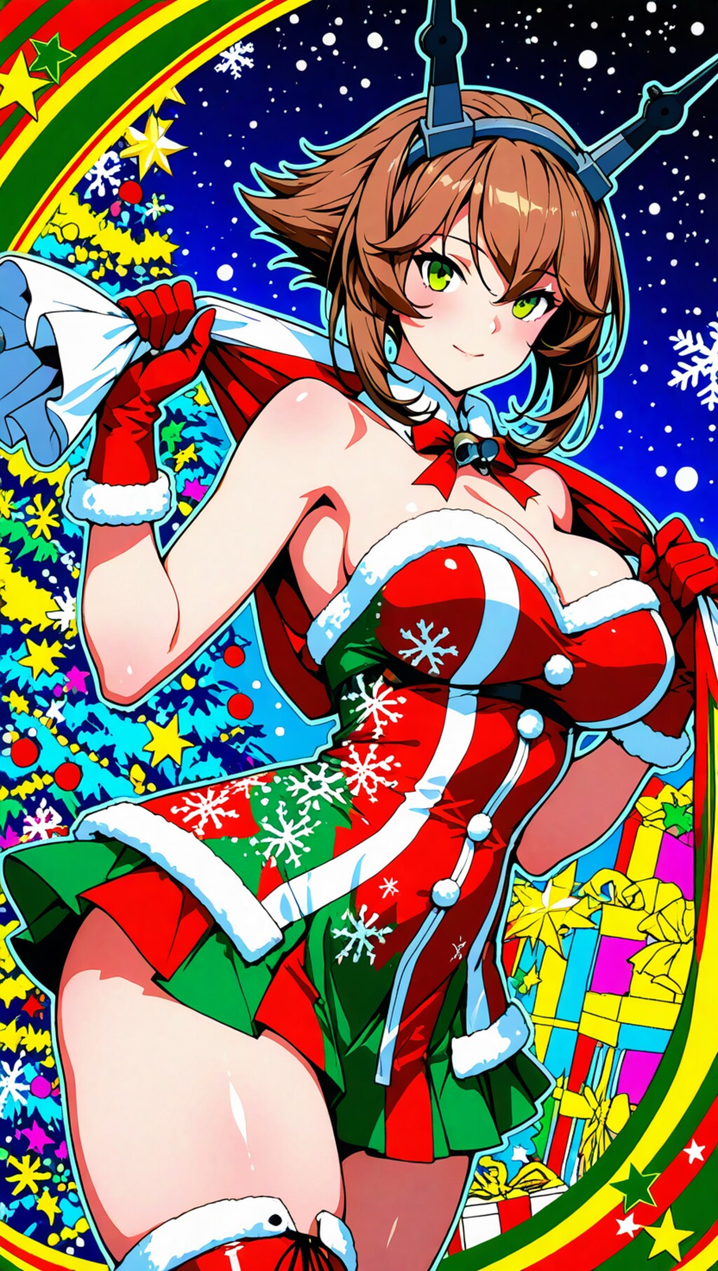 版権キャラクリスマスイラスト2025