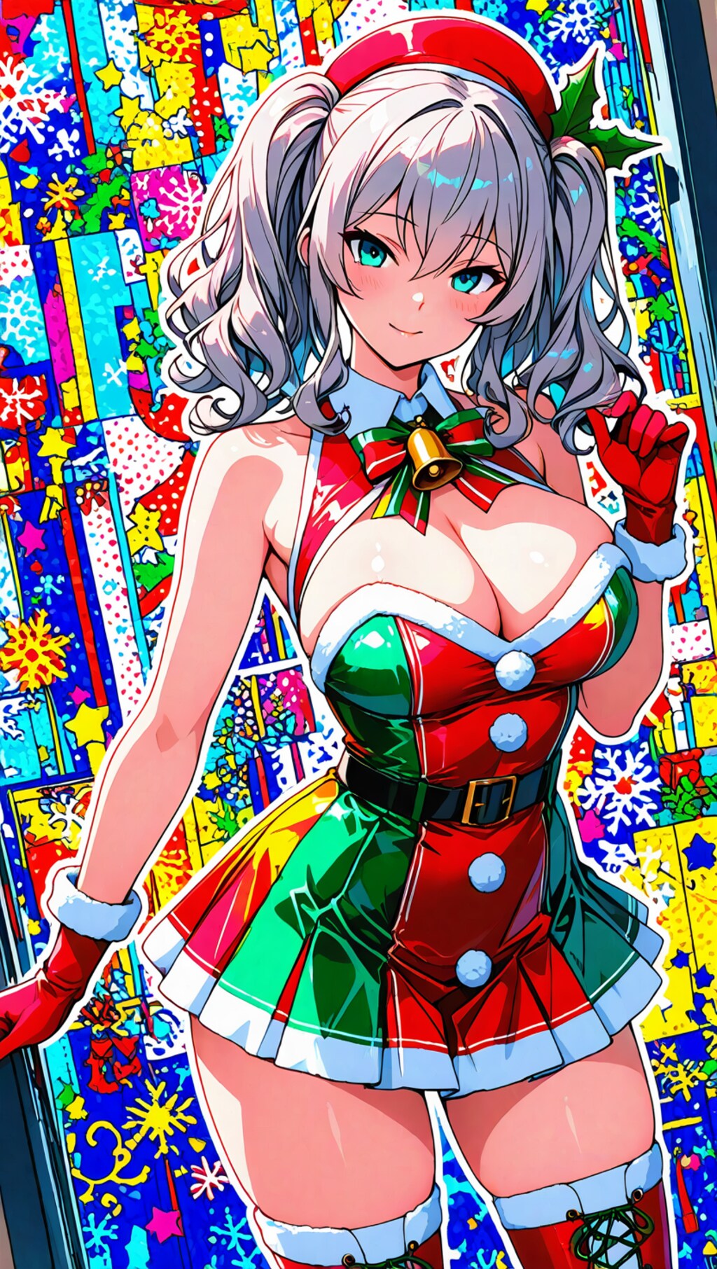 版権キャラクリスマスイラスト2025