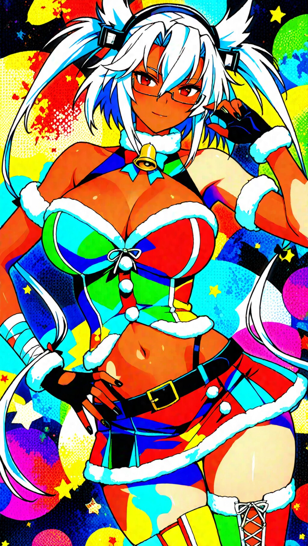 版権キャラクリスマスイラスト2025