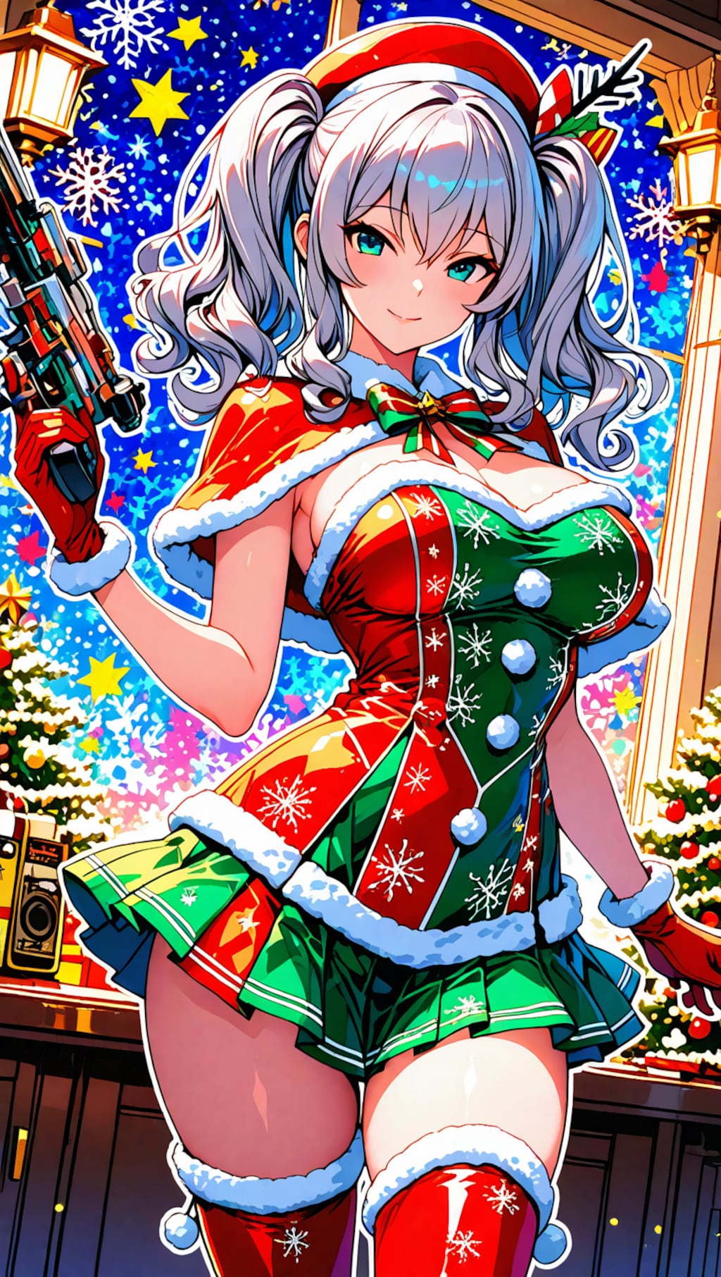 版権キャラクリスマスイラスト2025