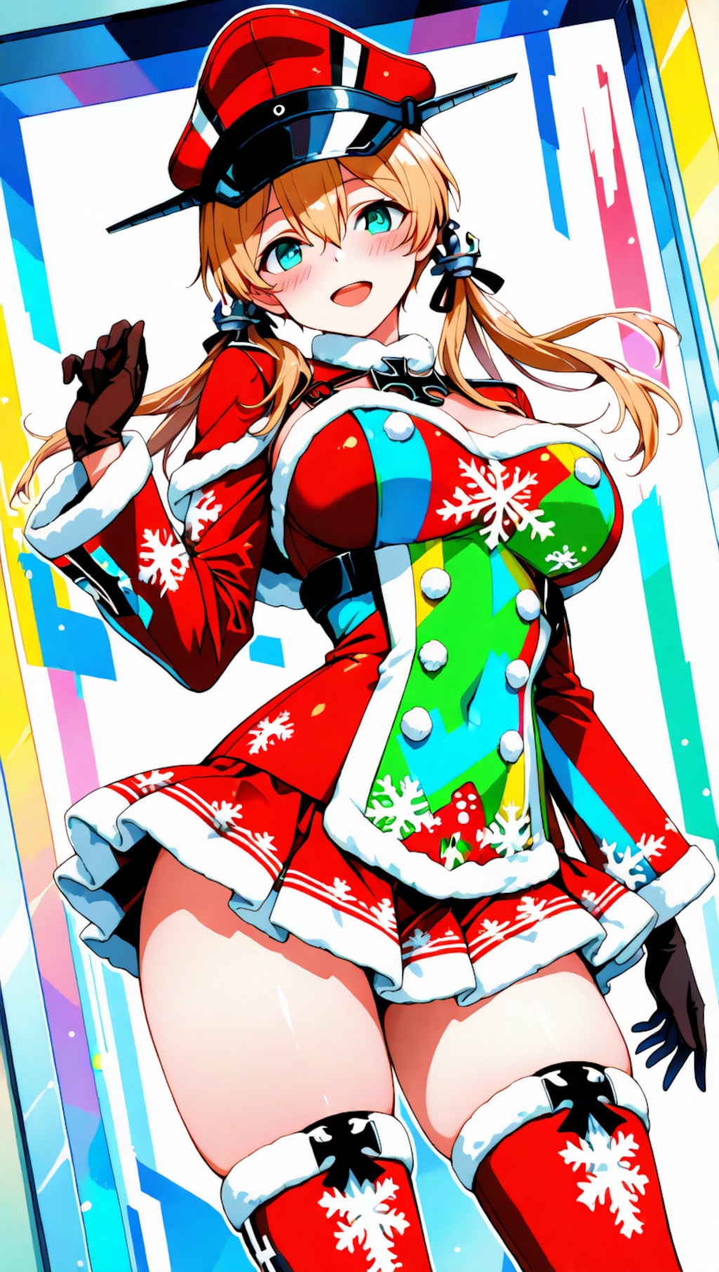 版権キャラクリスマスイラスト2025