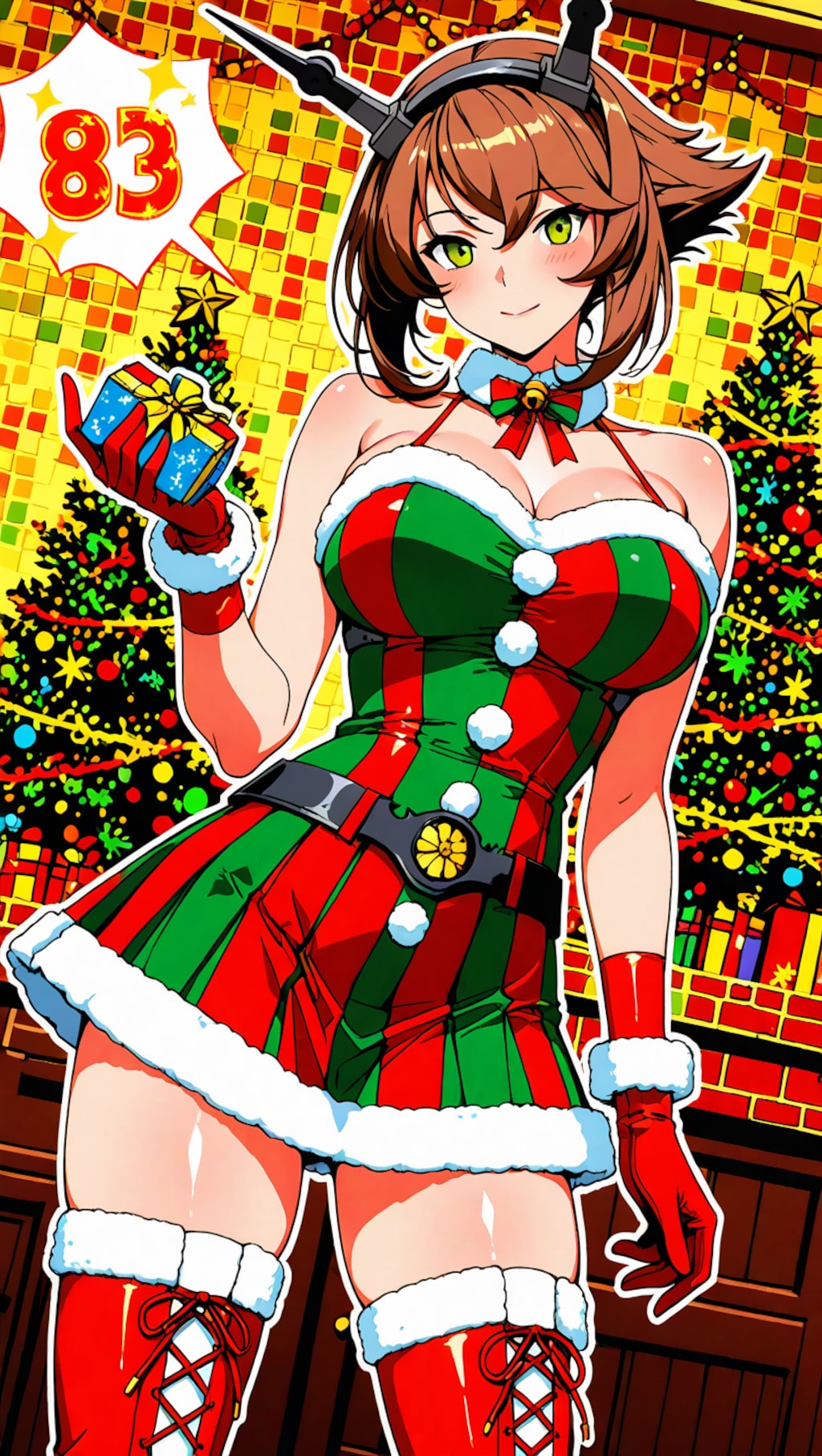 版権キャラクリスマスイラスト2025