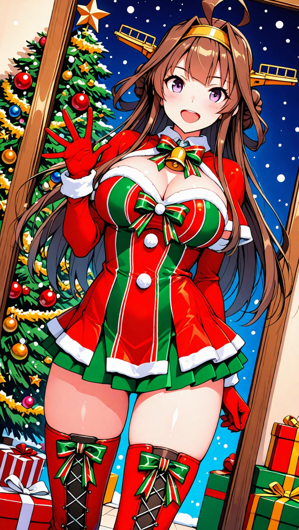 版権キャラクリスマスイラスト2025