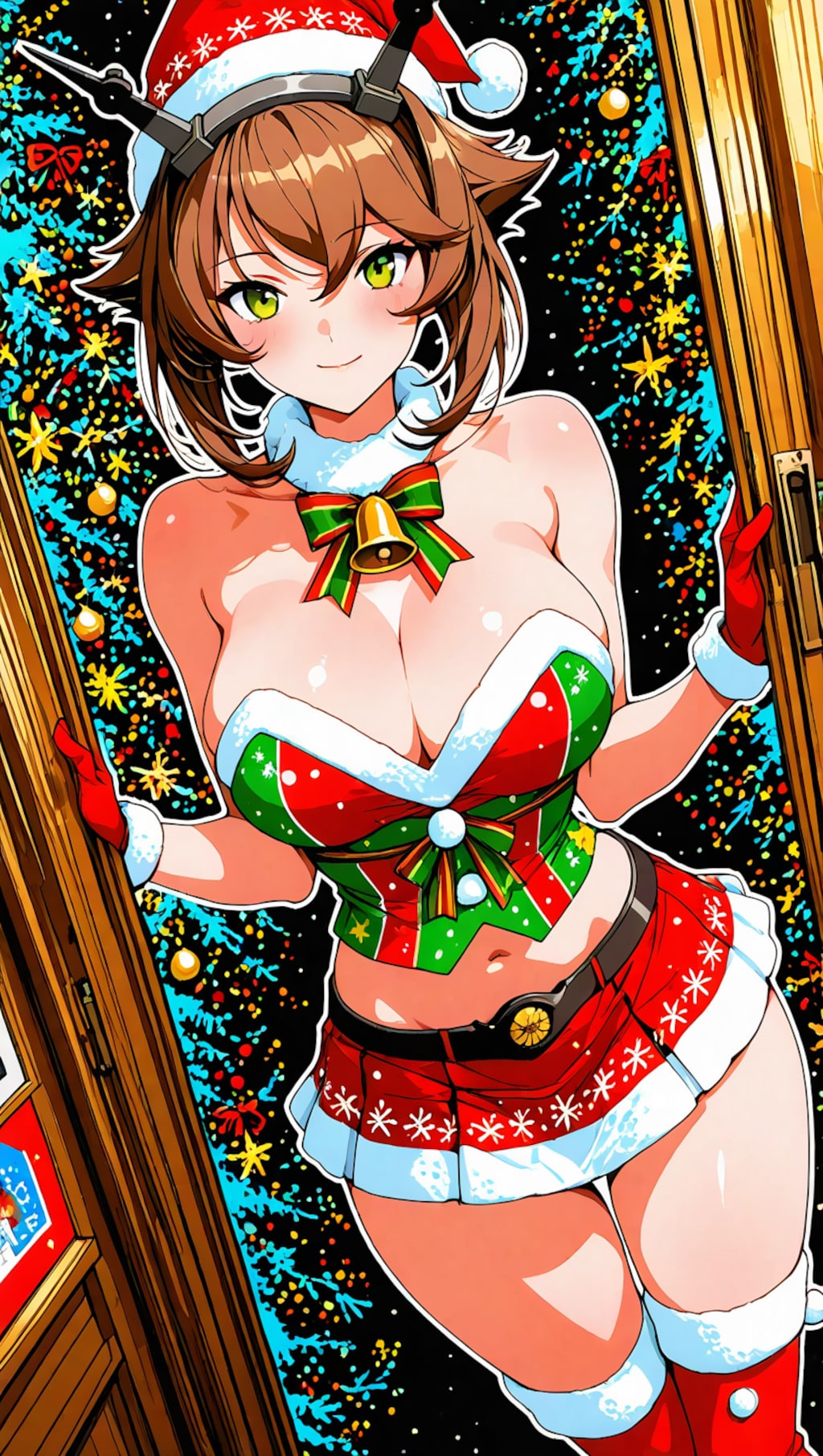 版権キャラクリスマスイラスト2025