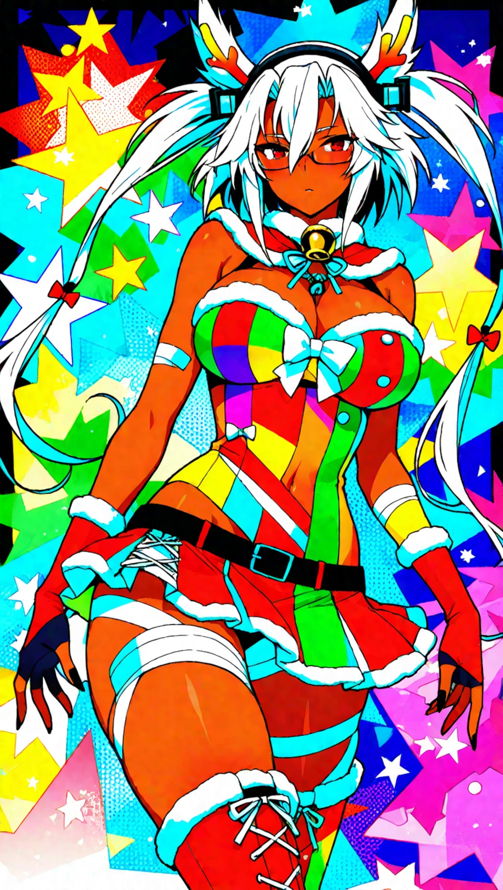 版権キャラクリスマスイラスト2025