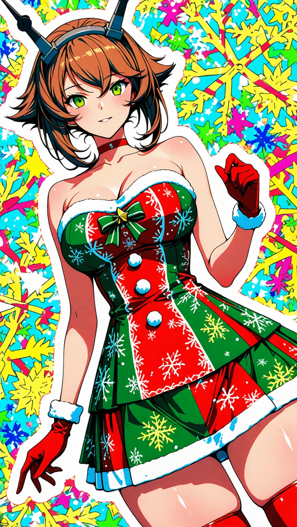 版権キャラクリスマスイラスト2025