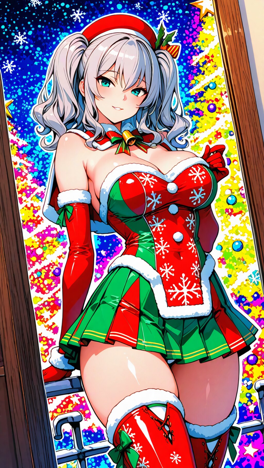 版権キャラクリスマスイラスト2025