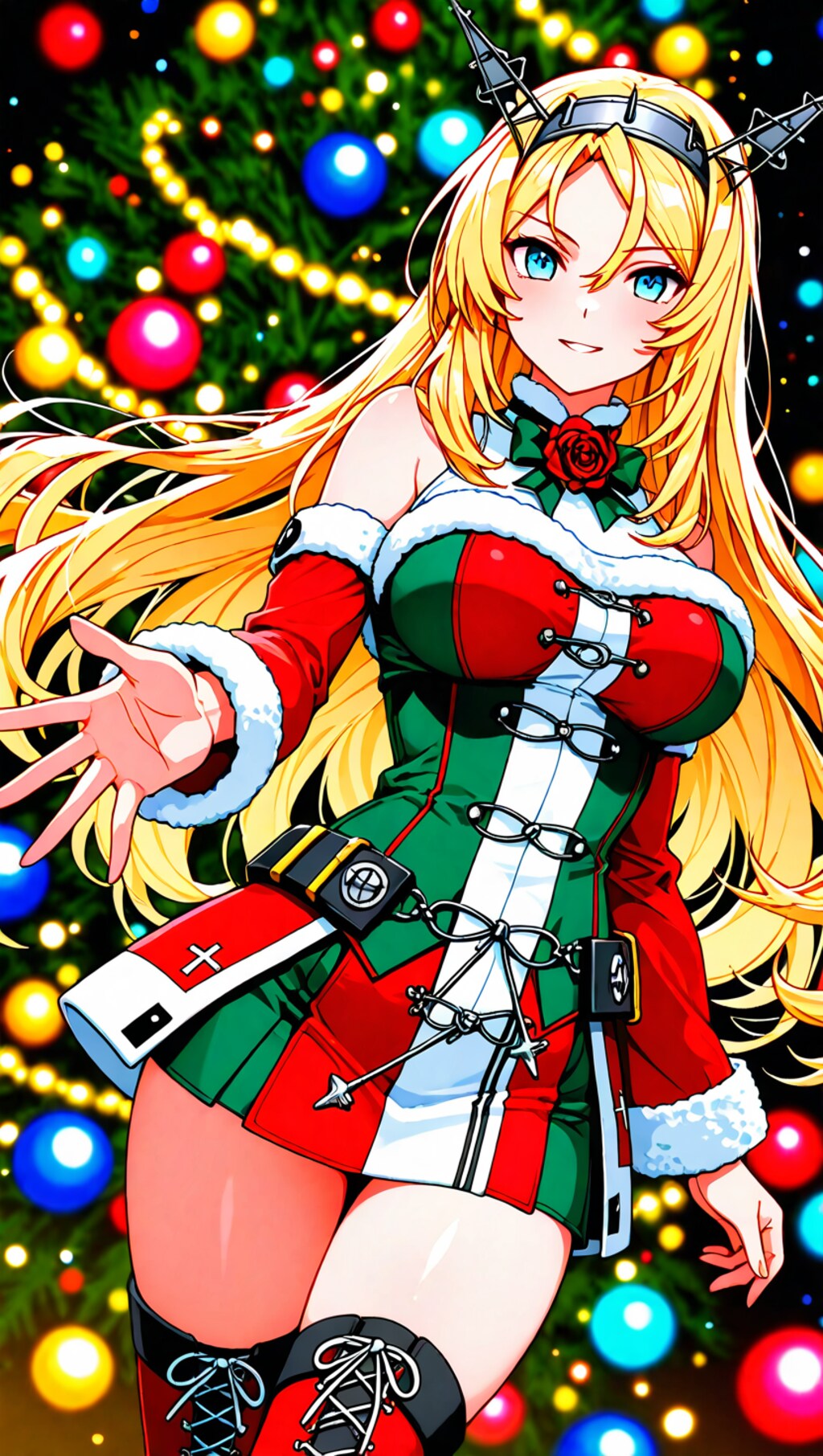 版権キャラクリスマスイラスト2025