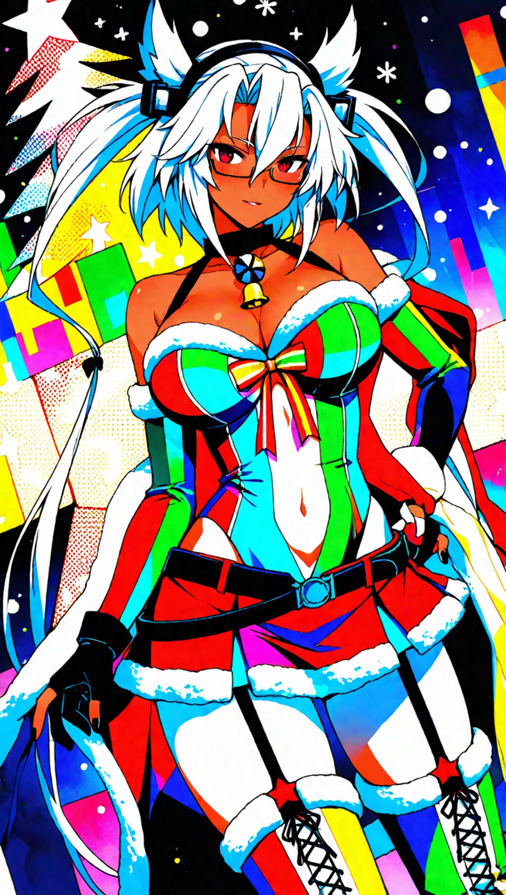 版権キャラクリスマスイラスト2025