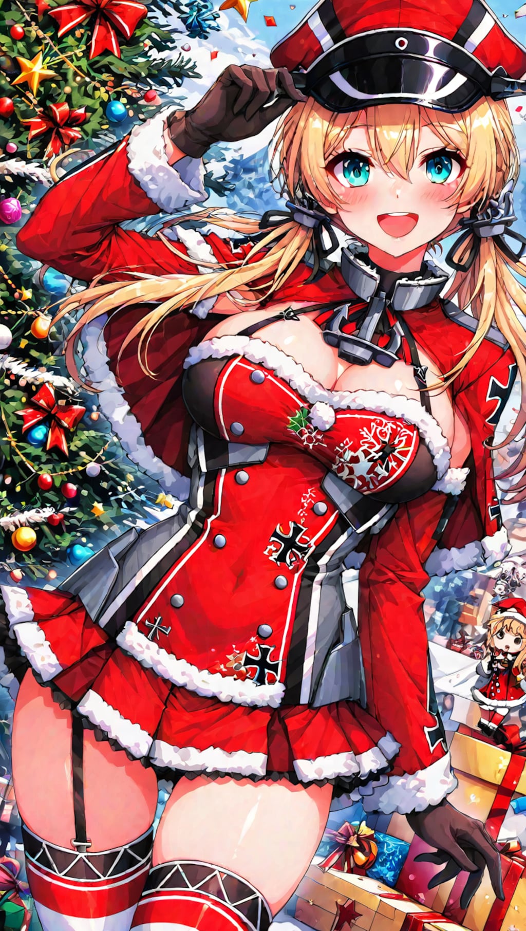 版権キャラクリスマスイラスト2025