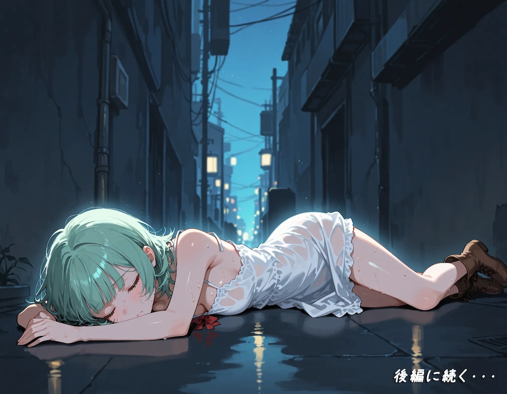 【漫画】深夜にケモ耳化してしまう少女chan！前編