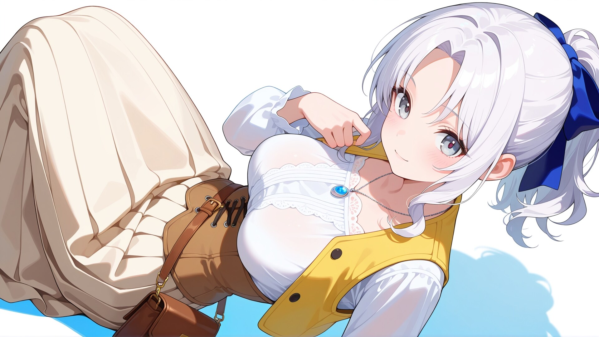 清楚な行商人コーデ