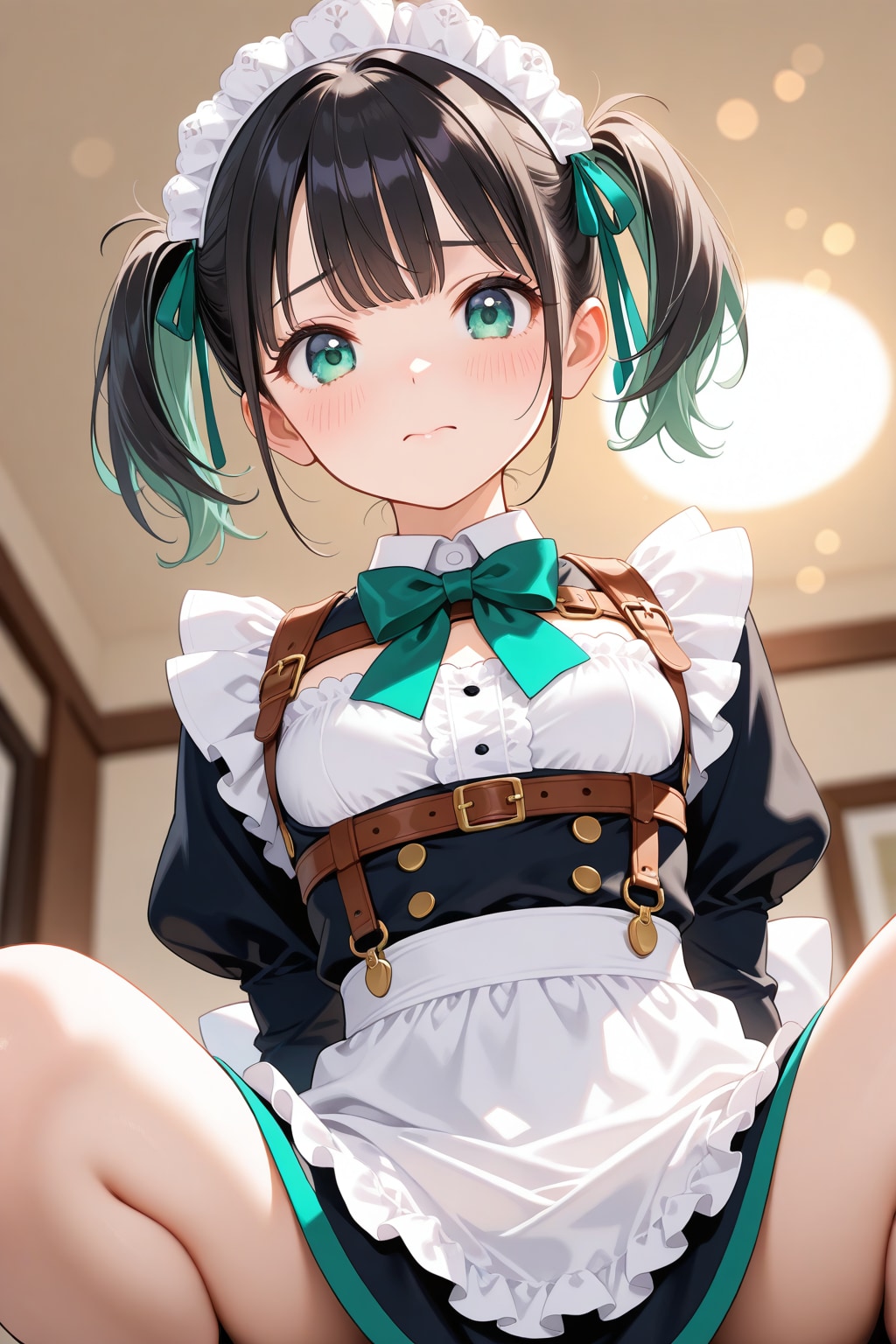 20260131【5枚】メイド服風コスプレ女性