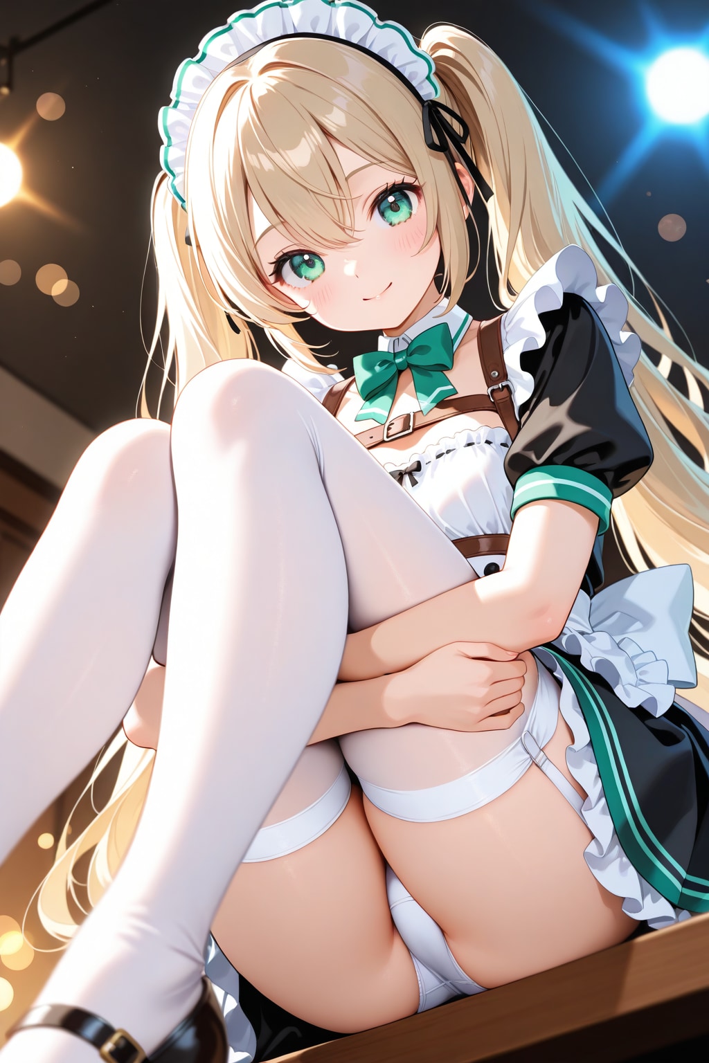 20260131【5枚】メイド服風コスプレ女性