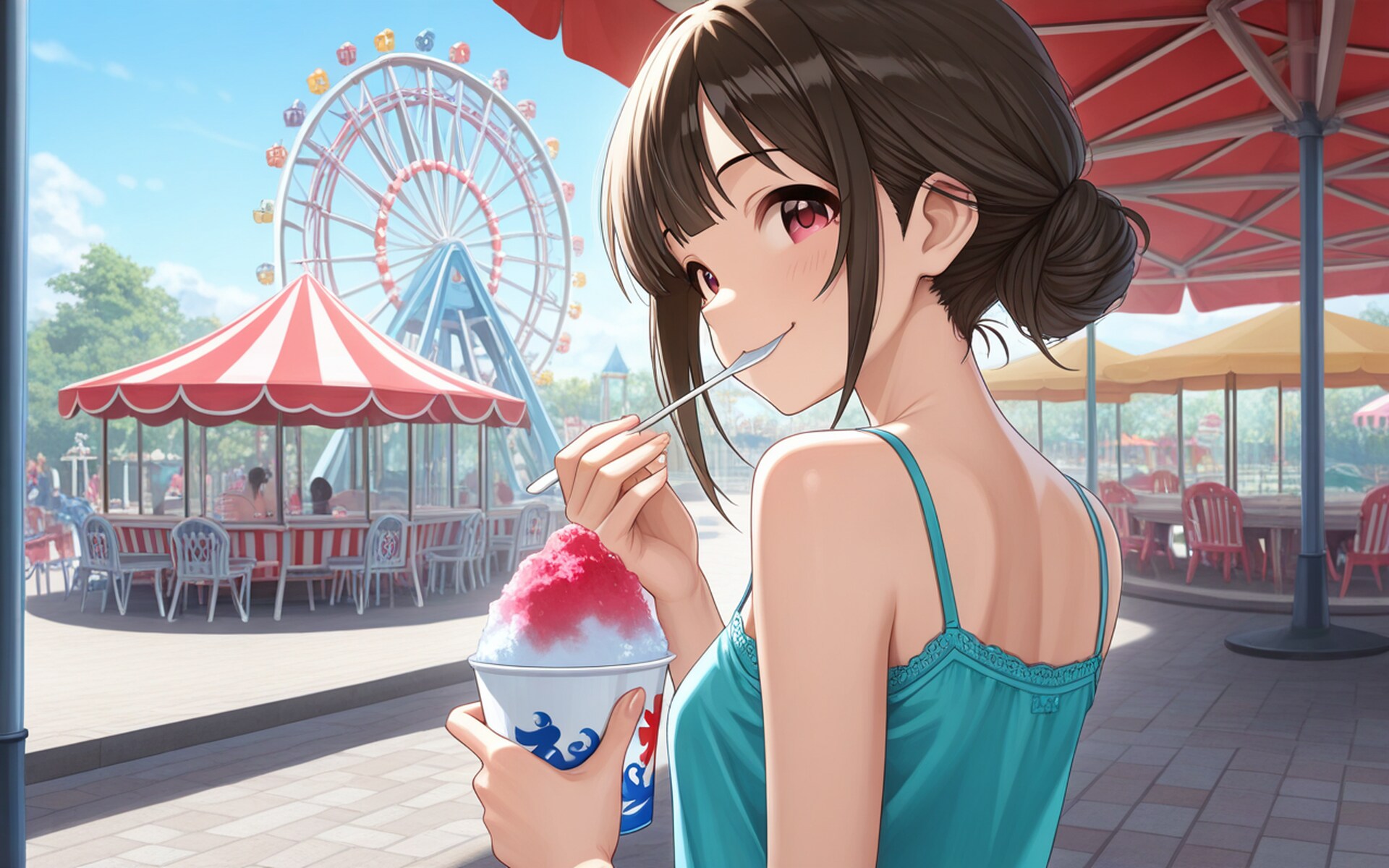 遊園地デート
