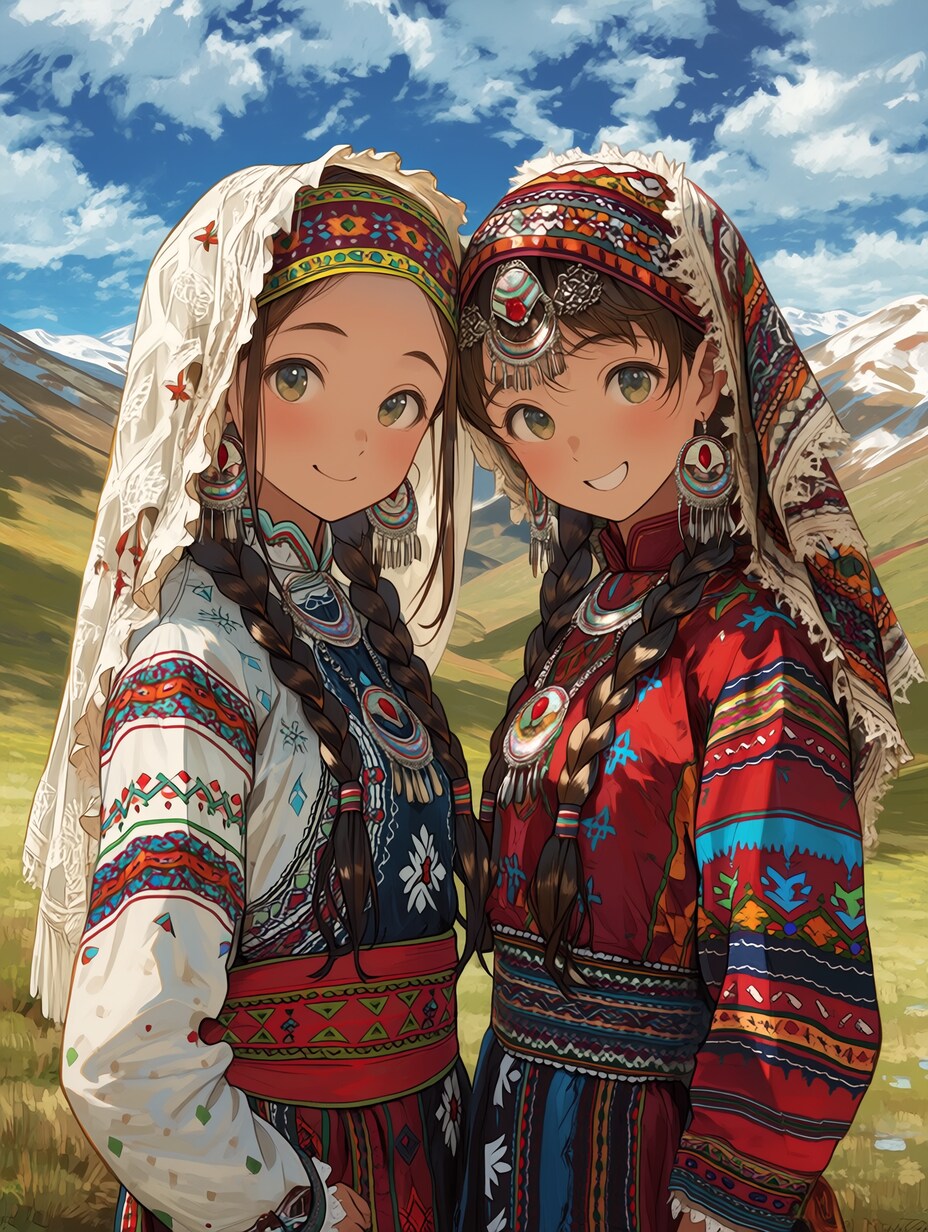 草原少女204～210