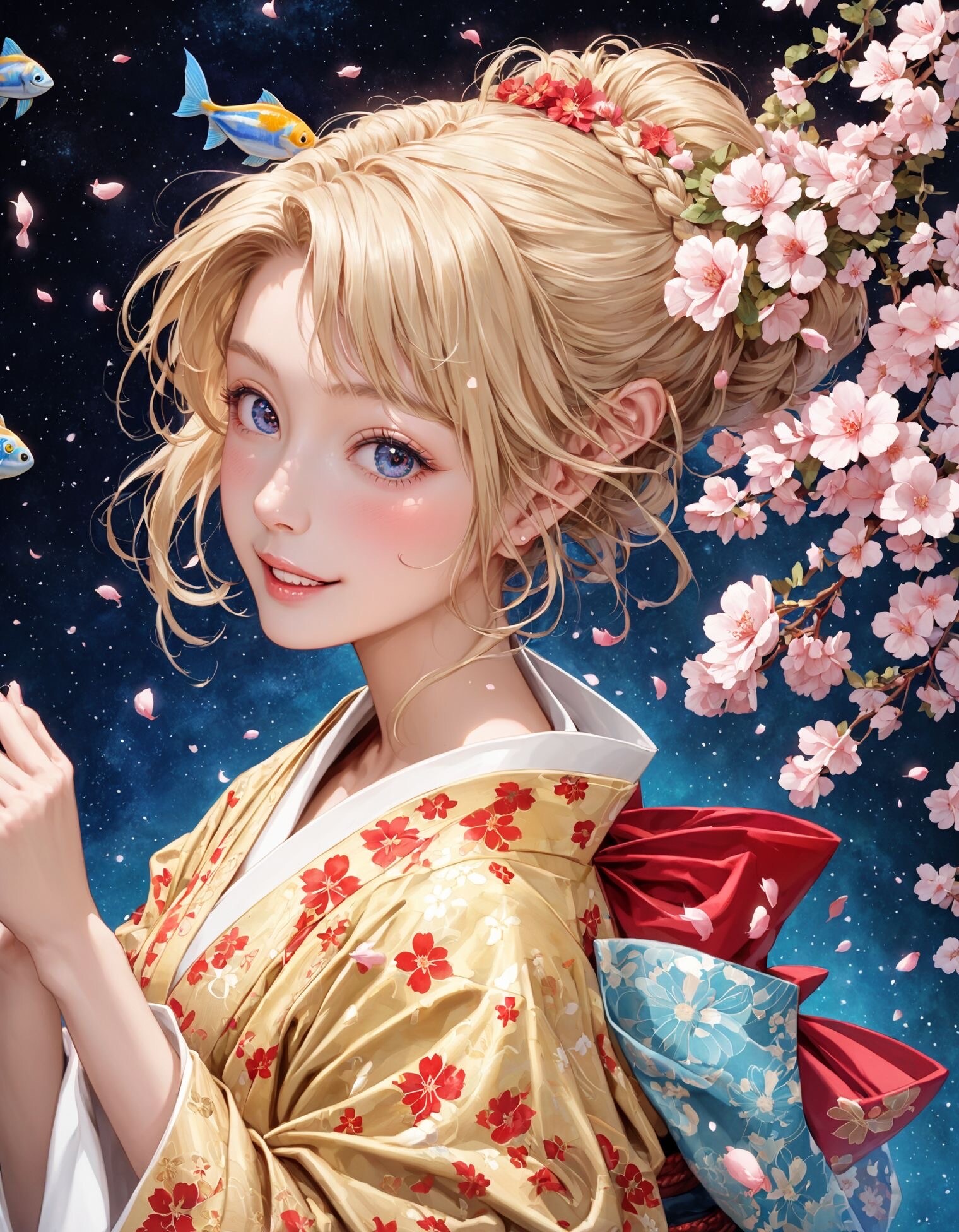 花游夢艶 に
